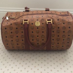 MCM Large Round Duffle